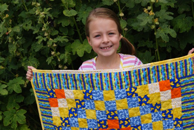 Junebug Brooke's First Quilt