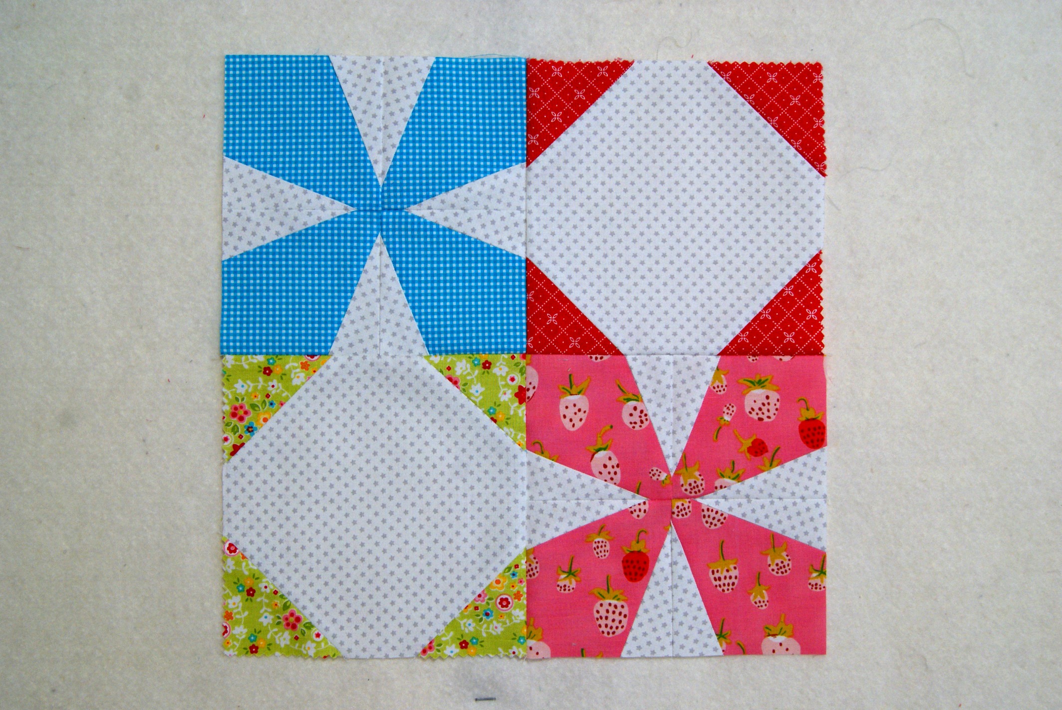 Wanta Fanta quilt block