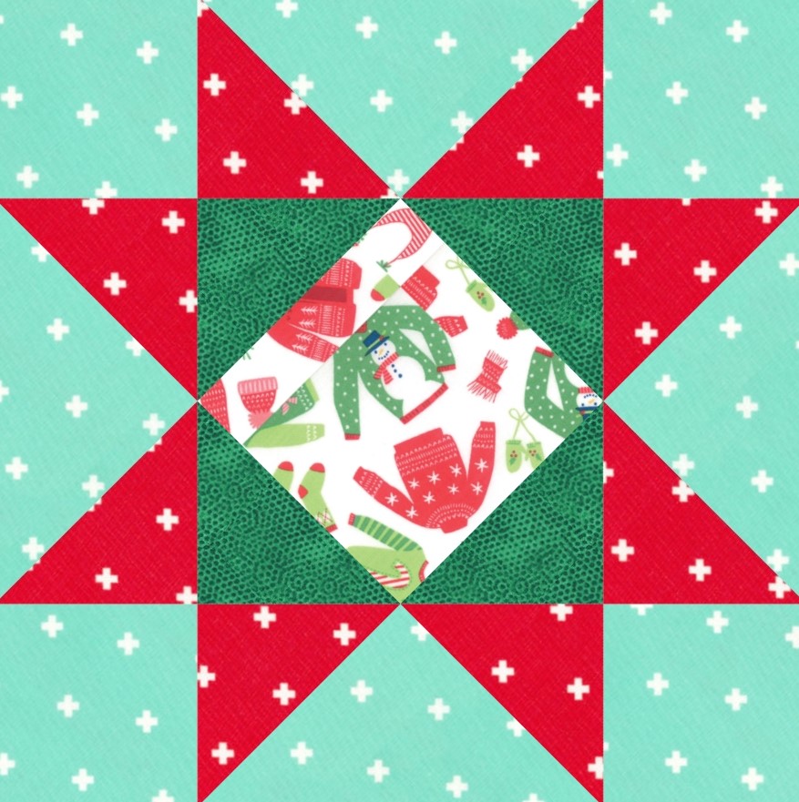 Crystal Quilters BOM Christmas Variable Star