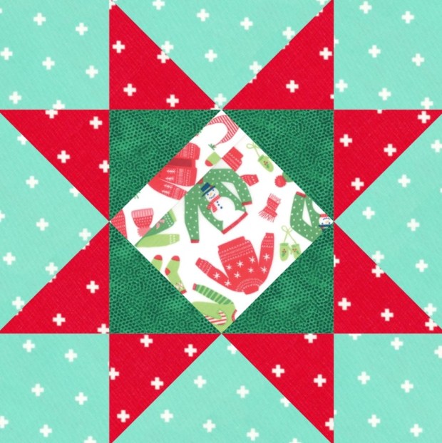 Crystal Quilters BOM Christmas Variable Star