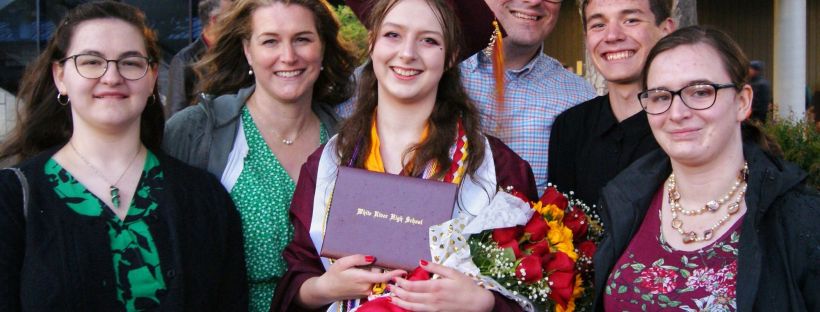 Proud family of a White River High School graduate, class of 2026