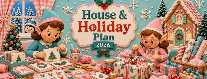 House and Holiday Plan Week 3 "Me & Mine" banner