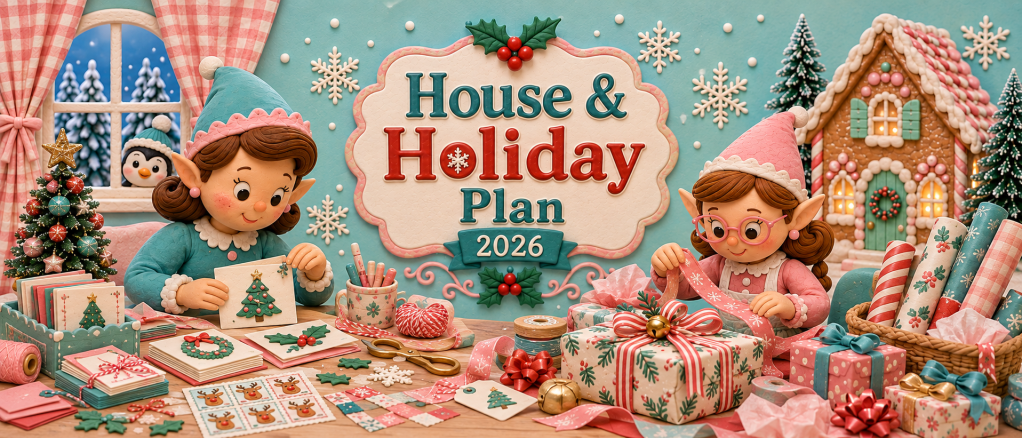 House and Holiday Plan Week 3 Me & Mine banner